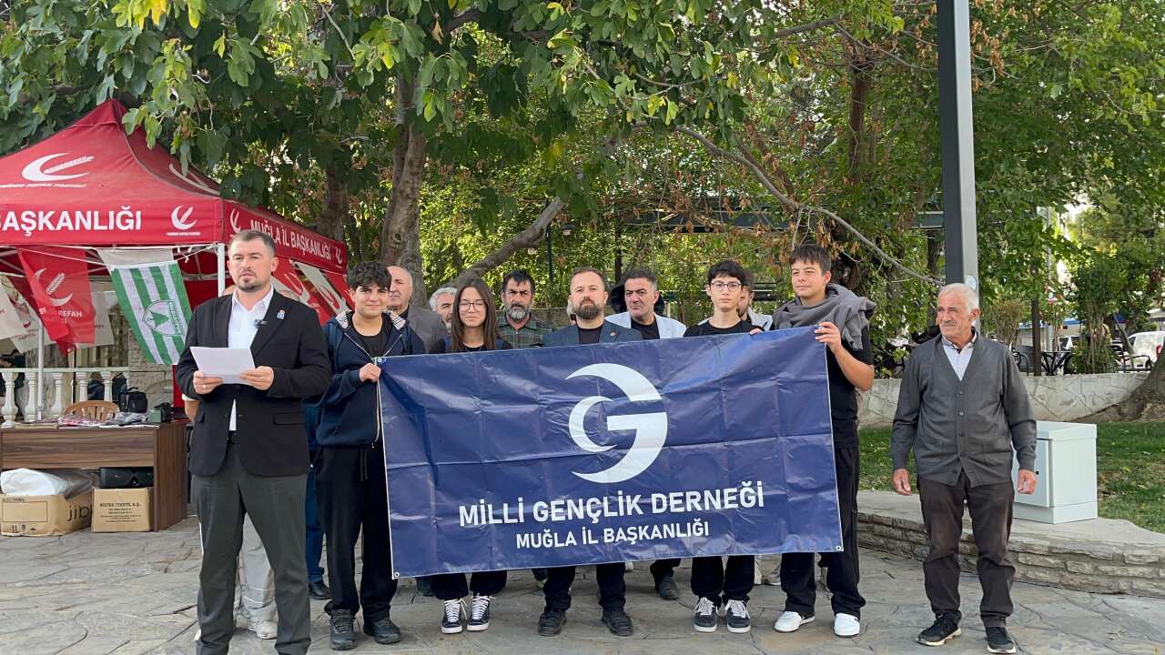 Milli Gençlik Derneği Muğla’dan İsrail’e Tepki: “Filistin Davası Daimî Davamızdır” 2